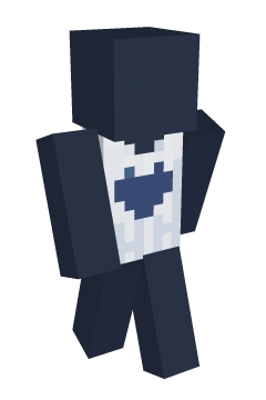 Snow Heart Tank Top - Minecraft skin clothing
