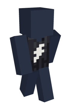 Onyx Bolt Tank Top - Minecraft skin clothing