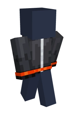 Charcoal Lightning Bomber - Minecraft skin clothing