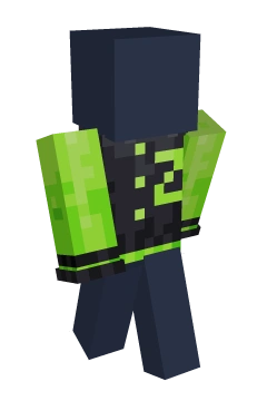 Toxic Varsity Jacket - Minecraft skin clothing