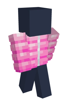 Bubblegum Glossy Puffer - Minecraft skin clothing