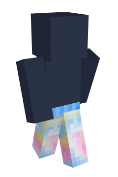 Pastel Tie Dye Leggings - Minecraft skin clothing