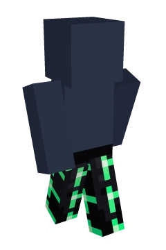 Neon Circuit Leggings - Minecraft skin clothing