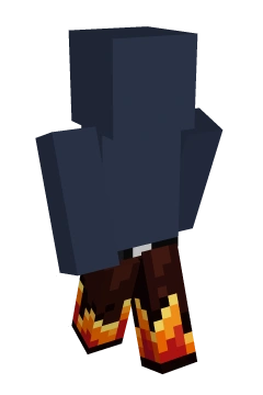 Inferno Flame Pants - Minecraft skin clothing
