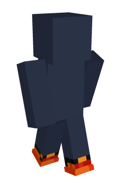 Lava Sneakers - Minecraft skin clothing
