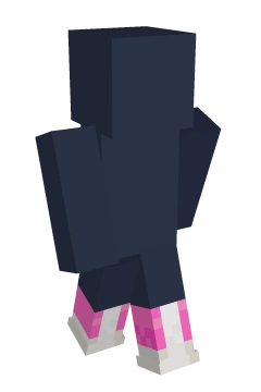 Pink High Tops - Minecraft skin clothing