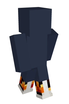 Flame High Tops - Minecraft skin clothing