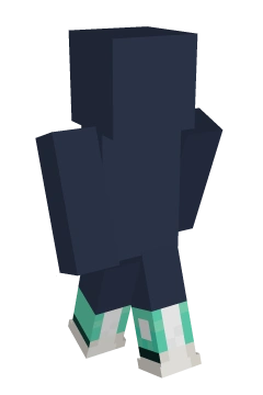 Mint High Tops - Minecraft skin clothing