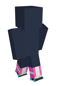 Pink Roller Skates - Minecraft skin clothing