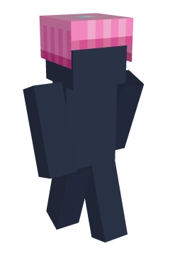 Bubblegum Pom Beanie - Minecraft skin clothing