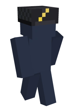 Black Trucker Cap - Minecraft skin clothing