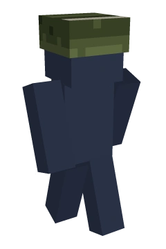 Camo Bucket Hat - Minecraft skin clothing