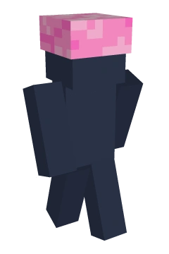 Fuzzy Pink Bucket Hat - Minecraft skin clothing