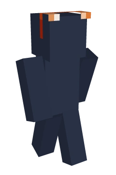 Orange Cat Ears - Minecraft skin clothing