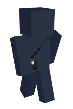 Black Messenger Bag - Minecraft skin clothing