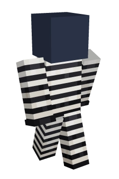 Prisoner Stripes - Minecraft skin clothing