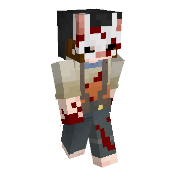Dead By Daylight Huntress Minecraft Skin