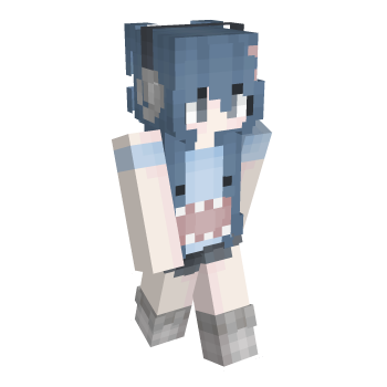 Girl Egirl Minecraft Skin