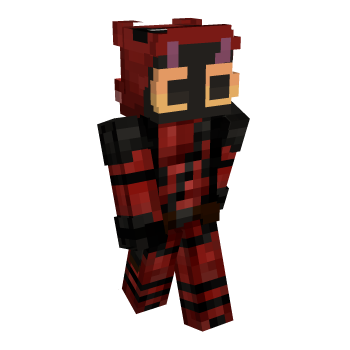 Deadpool Minecraft Skin