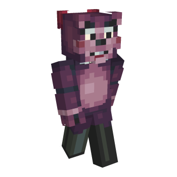 Five Nights At Freddys Ribbon Minecraft Skin