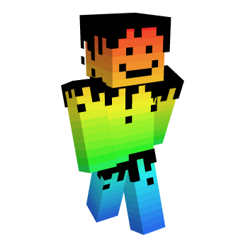 Pride Rainbow Minecraft Skin
