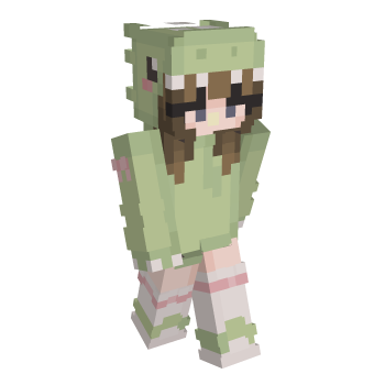 Green Dino Minecraft Skin