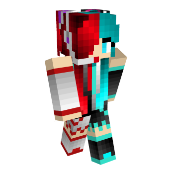Red Blue Minecraft Skin