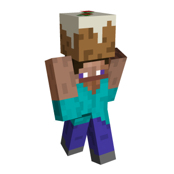 Holding Cake Minecraft Skin