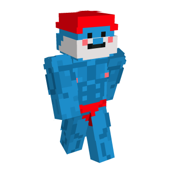 Smurf Classic Model Minecraft Skin