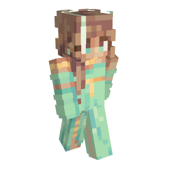 Brown Gold Minecraft Skin