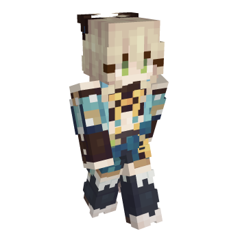 Genshin Impact Paws Minecraft Skin