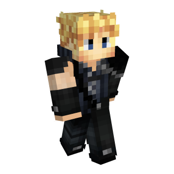 Fighter Final Fantasy Minecraft Skin
