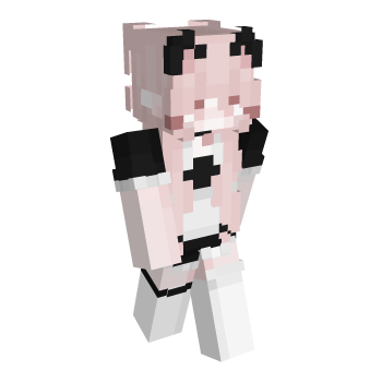 Girl Pink Minecraft Skin