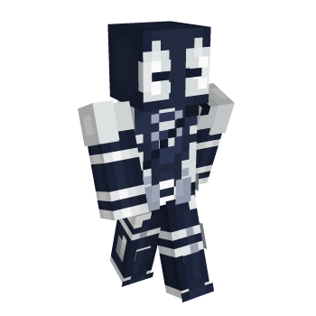 Deadpool Spiderman Minecraft Skin