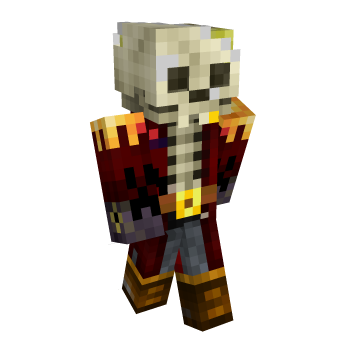 Dead Pirate Minecraft Skin