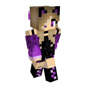 Catgirl Cat Minecraft Skin