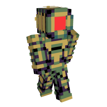 Robot Machine Part Minecraft Skin