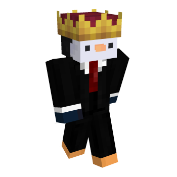 Suit Crown Minecraft Skin