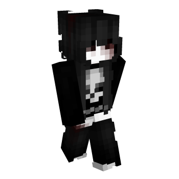 Dark Emo Minecraft Skin