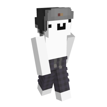 White Cap Minecraft Skin