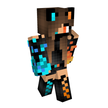 Wolf Girl Element Minecraft Skin