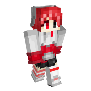 Red Beanie Minecraft Skin