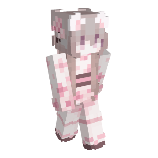 Pink Slim Minecraft Skin - Laby