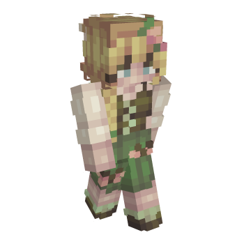 Flower Aesthetic Minecraft Skin