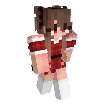 Red Ombre Minecraft Skin