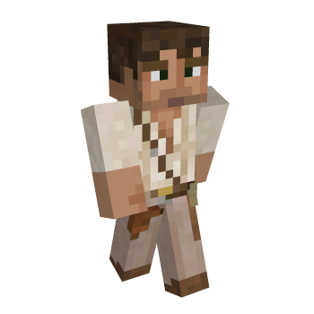 Indiana Jones Hero Minecraft Skin
