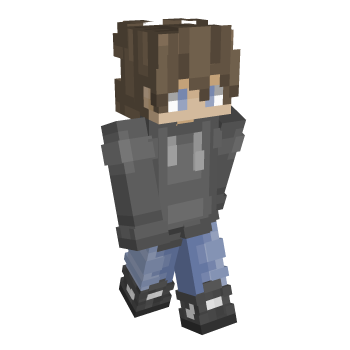 Hair Brown Minecraft Skin