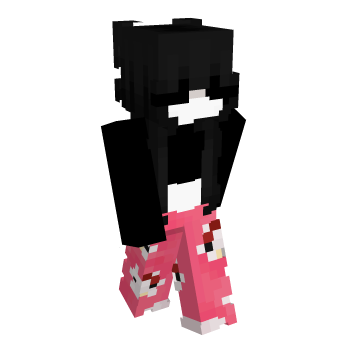 Black Hair Girl Minecraft Skin - Laby