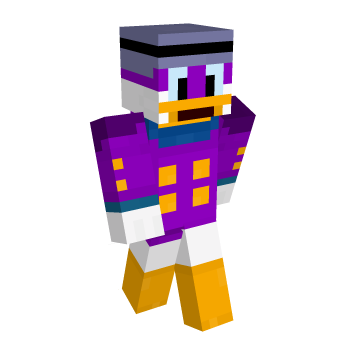 Darkwing Disney Minecraft Skin