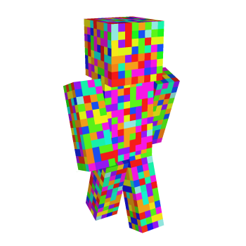 Colors Random Minecraft Skin